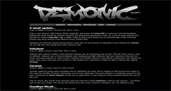 Desktop Screenshot of demonic.net