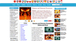 Desktop Screenshot of demonic.name